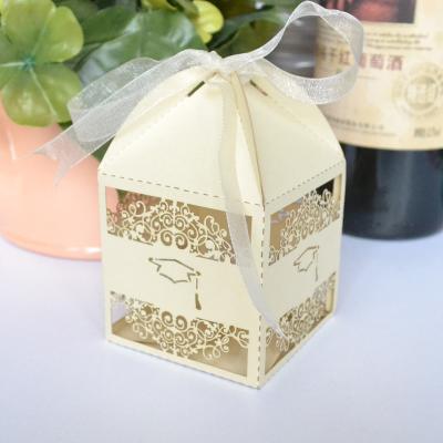 laser cut favor box for graduation party